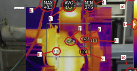 柴油50%負(fù)載條件下儲油罐溫度分布
